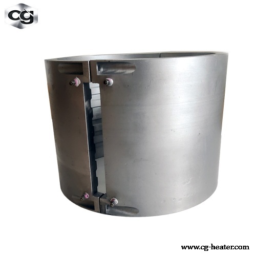 Energy efficient aluminum die casting band heaters