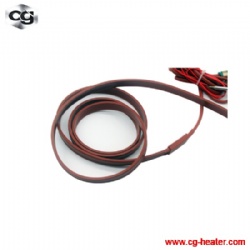 Silicone heating belt